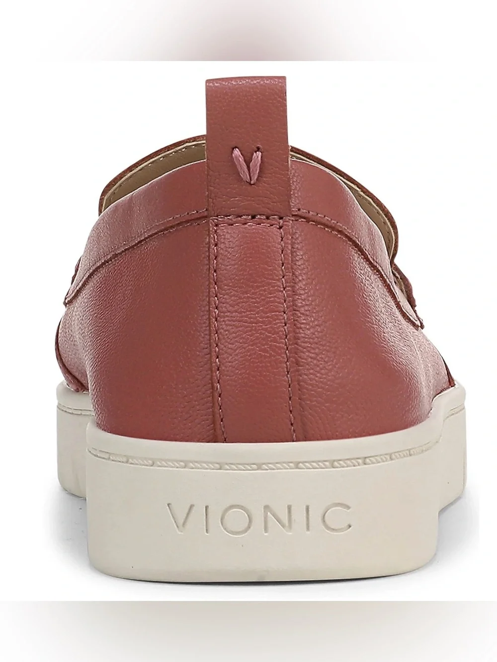 Vionic Women’s Slip-On Loafer in Dusty Rose with Cream Sole Size 8 - Picture 5 of 16